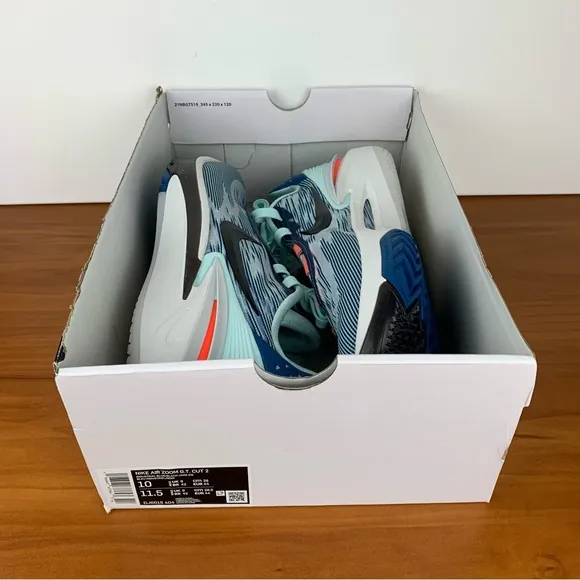 Nike Air Zoom GT Cut 2 “Industrial Blue Jade” Basketball Shoes
