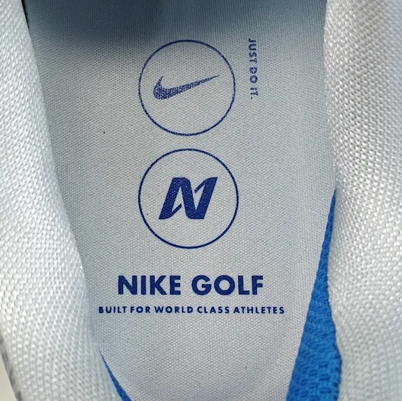 Nike Air Zoom Infinity Tour 2 FlyWeave Grey Game Royal FD0217-001 Golf Shoes sz9