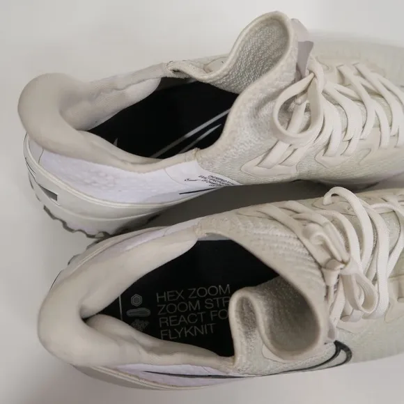 Nike Air Zoom Infinity Tour Golf Shoes White Black CT0540-133 Men's Size 9.5