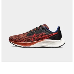 Nike Air Zoom Pegasus 38 women’s running shoe burnt sunrise black red tiger 9.5