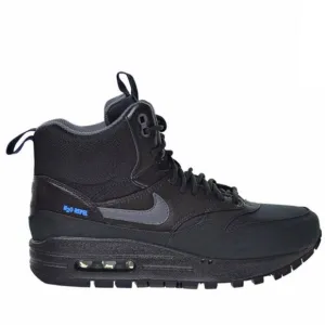Nike Air Max 1 Mid Sneakerboot Women's Shoes Black/Dark Grey/ Size 7
