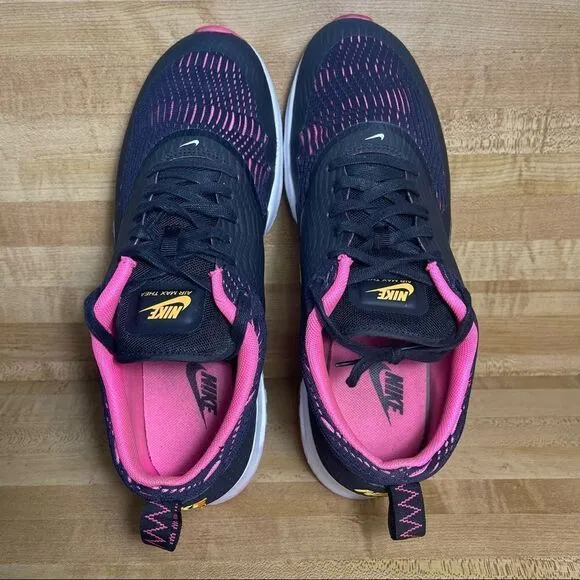 Nike Air Max Thea EM Running Training Black Pink Casual Shoes Womens Size 11