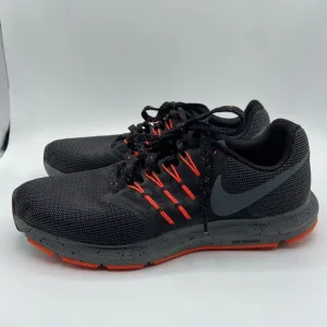 Nike Black and Orange Athletic Shoes Men’s Run Swift SE 7.5