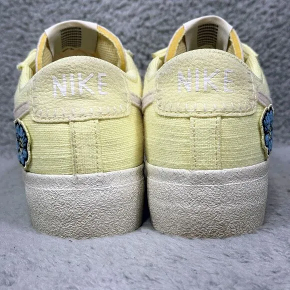 Nike Blazer Low Platform SE NN Womens Size 9 Sneakers Shoes Citron Tint Yellow