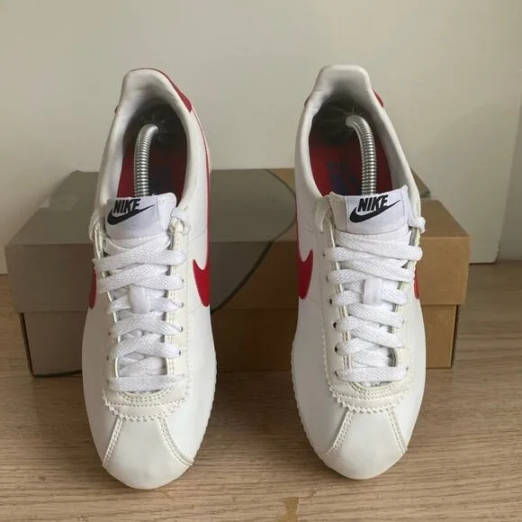 Nike Cortez Forrest Gump Red White Blue Women Running Shoes 807471-103 - SZ 7.5