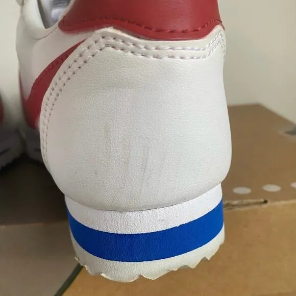 Nike Cortez Forrest Gump Red White Blue Women Running Shoes 807471-103 - SZ 7.5