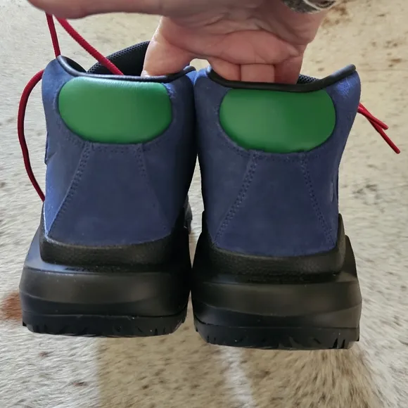 Nike Cygnal Men's Waterproof Suede Hiking Shoes Boots Navy Size 11.5 NEW