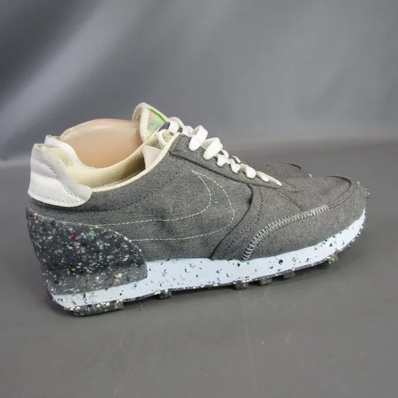 Nike Daybreak Type Recycled Canvas Trail Running Shoes Girls Size 5.5 Sneakers