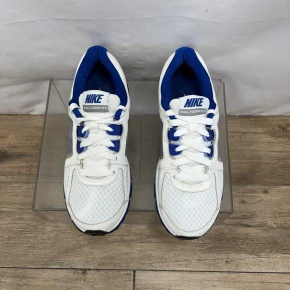 Nike Dual Fusion ST2 Women's Blue White Shoes Sneakers 454240-102 Size 7.5