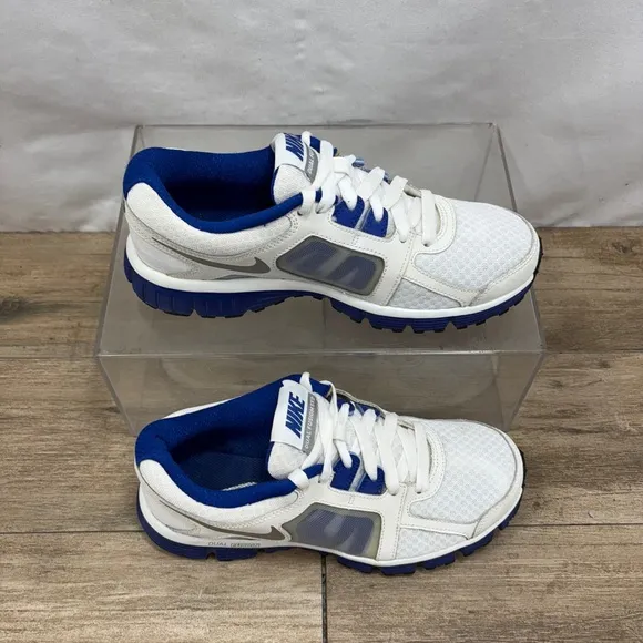 Nike Dual Fusion ST2 Women's Blue White Shoes Sneakers 454240-102 Size 7.5