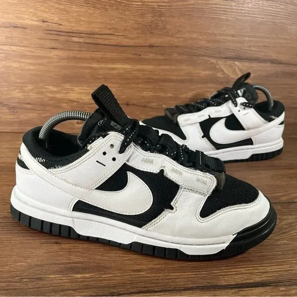 Nike Dunk Jumbo Swoosh Reverse Leather Sneakers Men’s Size 8 Shoes