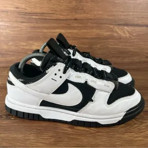 Nike Dunk Jumbo Swoosh Reverse Leather Sneakers Men’s Size 8 Shoes