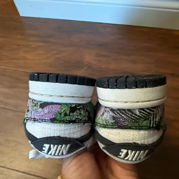 Nike Dunk Low Next Nature Floral Tapestry Sneakers-Size 5.5