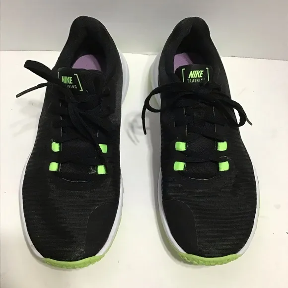Nike Flex Control TR 4 Cross Training  Running Workout Camo/Black/Green Size 6.5