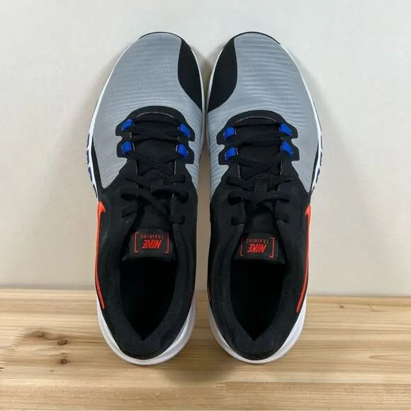 Nike Flex Control TR4 training gym Shoes Men’s 11.5 Wolf grey orange black NEW