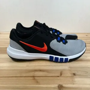Nike Flex Control TR4 training gym Shoes Men’s 11.5 Wolf grey orange black NEW