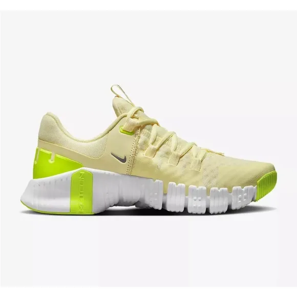 Nike Free Metcon 5 Training Shoes Citron Tint Volt Women’s Sz 12 DV3950-800