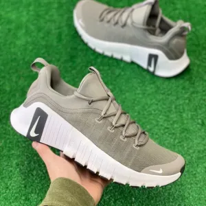 Nike Free Metcon 6 Low Mens Training Shoes Grey FJ7127-002 NEW Multi Sz