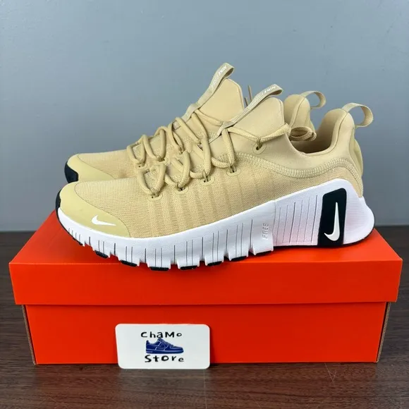 Nike Free Metcon 6 TB 'Vegas Gold' HM3754-701 Training Shoes Men's Size