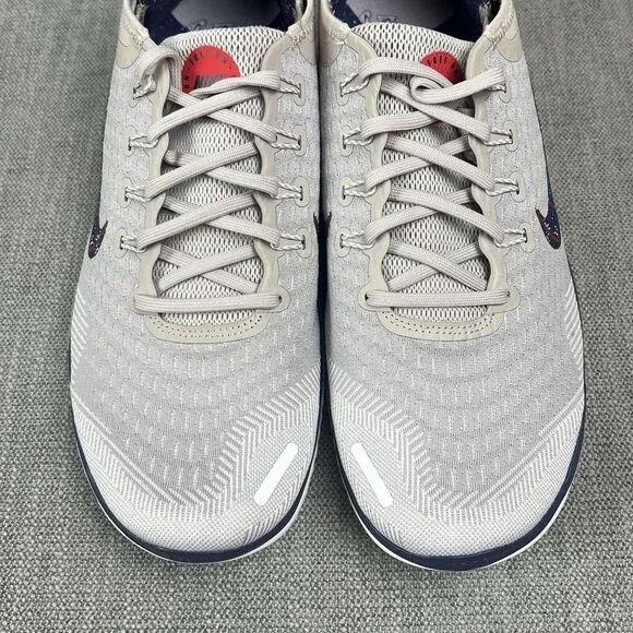 Nike Free RN 2018 Moon Particle Gray Blue Running Shoes AQ0557-200 Men's Size 10