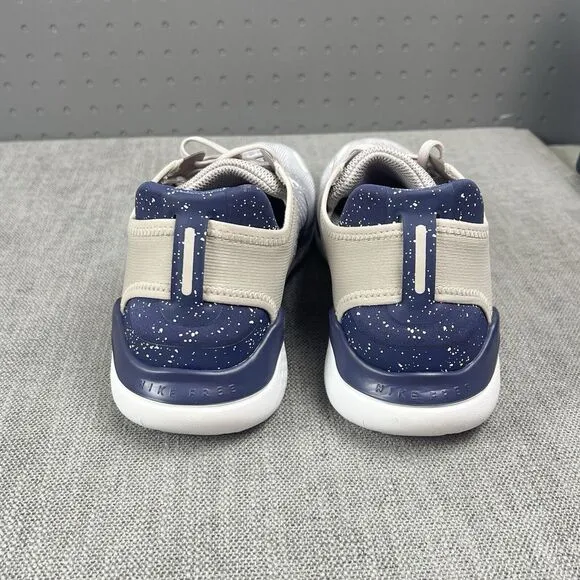 Nike Free RN 2018 Moon Particle Gray Blue Running Shoes AQ0557-200 Men's Size 10