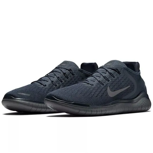 Nike Free RN 2018 Thunder Blue Gunsmoke 942836-401 Running Shoes Men's Sz 10