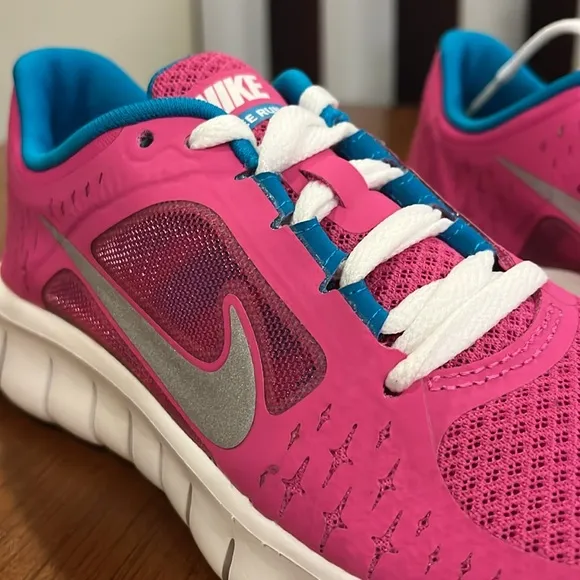 Nike Free Run 3 (GS) shoes sneakers new 512098 602 Girls Youth Size 3.5 Y