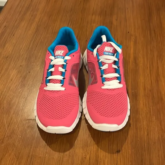 Nike Free Run 3 (GS) shoes sneakers new 512098 602 Girls Youth Size 3.5 Y