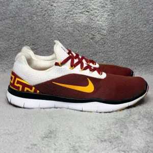 Nike Free Trainer V7 USC Trojans Mens Size 9 Training Shoes Sneakers Crimson Red