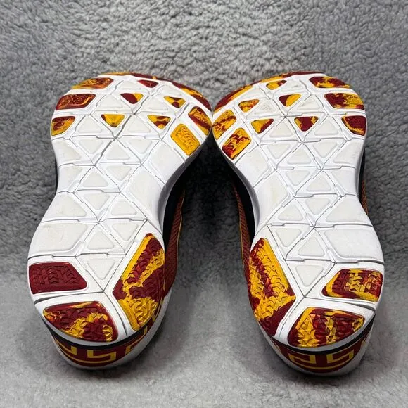 Nike Free Trainer V7 USC Trojans Mens Size 9 Training Shoes Sneakers Crimson Red