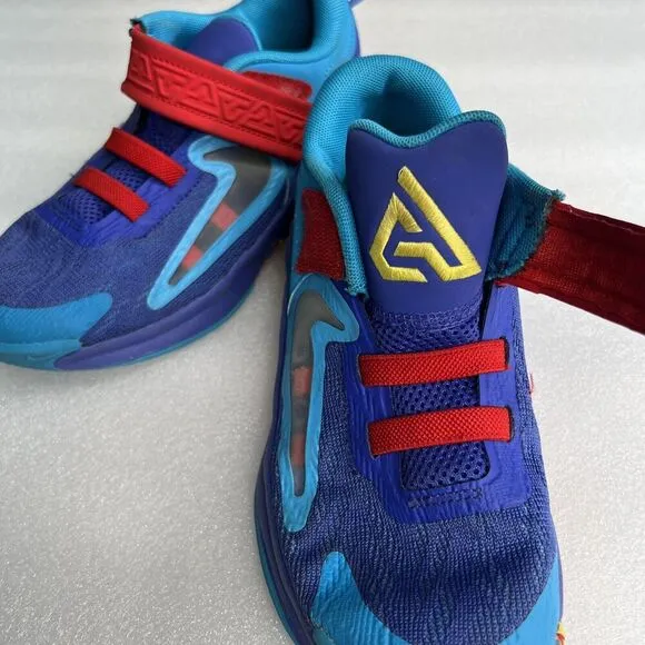 Nike Giannis Immortality 2 Sneakers Kids US 2Y Blue DQ1942-400 Shoes Boys Girls