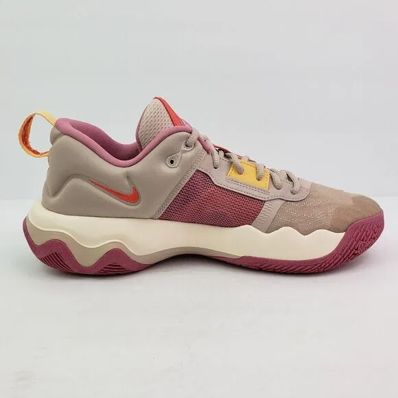 Nike Giannis Immortality 3 Mens Size 10 Fossil Stone Gold Berry Basketball Shoes