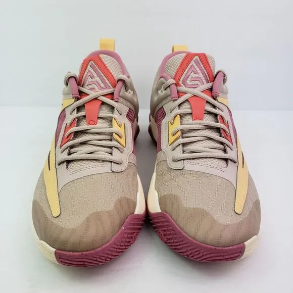 Nike Giannis Immortality 3 Mens Size 10 Fossil Stone Gold Berry Basketball Shoes
