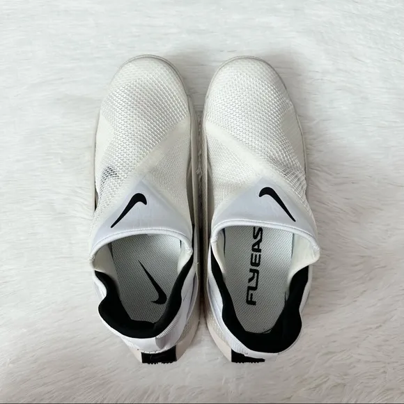 Nike Go Flyease White Black Sail Mens Size 7,9 / Womens Size 8.5,10.5