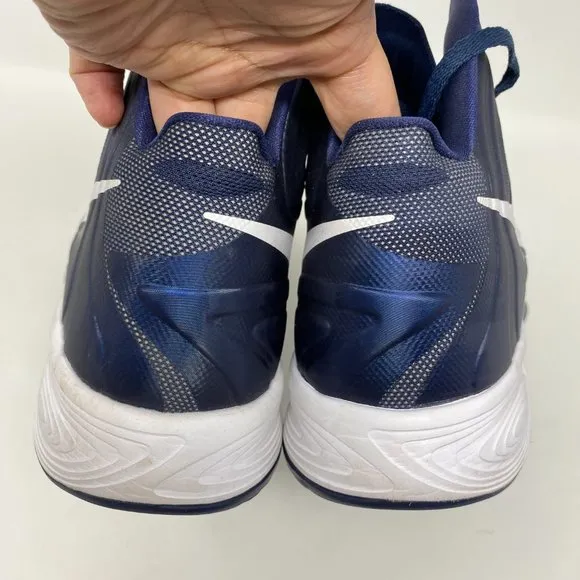 NIKE Hyperfuse TB Basketball Shoes 525021-401 Blue/White