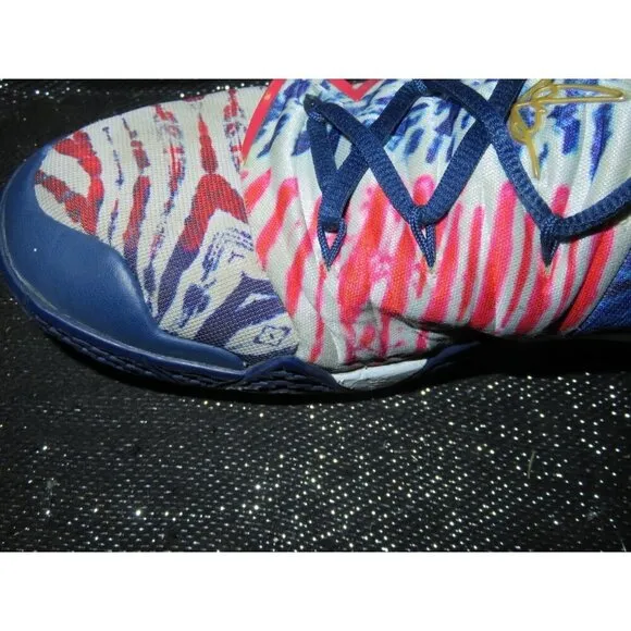 Nike Kybrid S2 Kyrie Irving What the USA Sneakers CQ9323 400 Tie Dye Shoes Sz 13