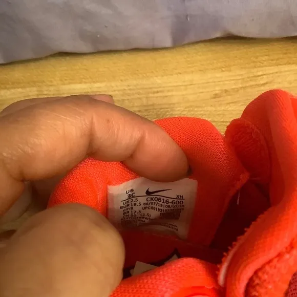 NIKE KYRIE 6 Auto Race Car Velcro Toddler Sneakers Size 3C​​