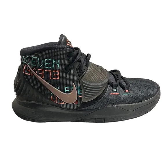 Nike Kyrie 6 Youth Shot Clock Eleven Basketball Shoes Size 7Y BQ5599-006