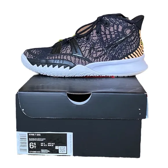 Nike Kyrie 7 (GS) Artic Punch Basketball Shoes | Youth 6.5