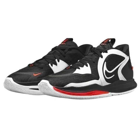 Nike Kyrie Low 5 (V) DJ6012-001 Black‎ White Crimson Men's Size 13 NWOB
