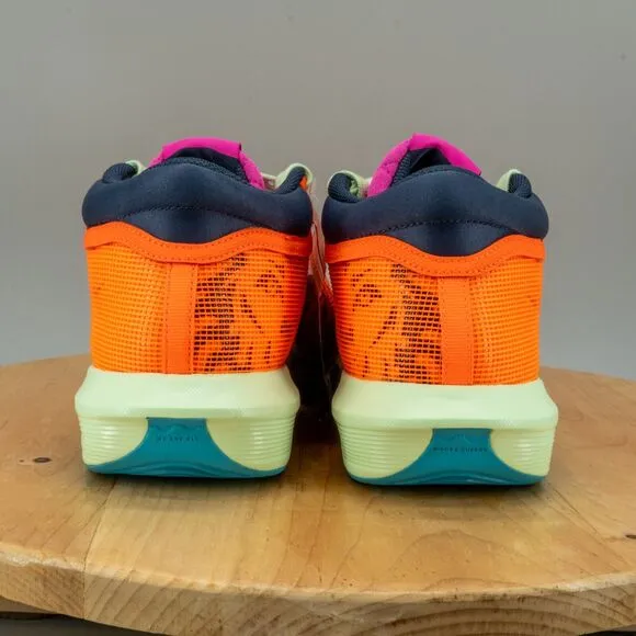 Nike LeBron Witness 8 Mens Size 13 Shoes Orange Fuchsia Green Sneakers