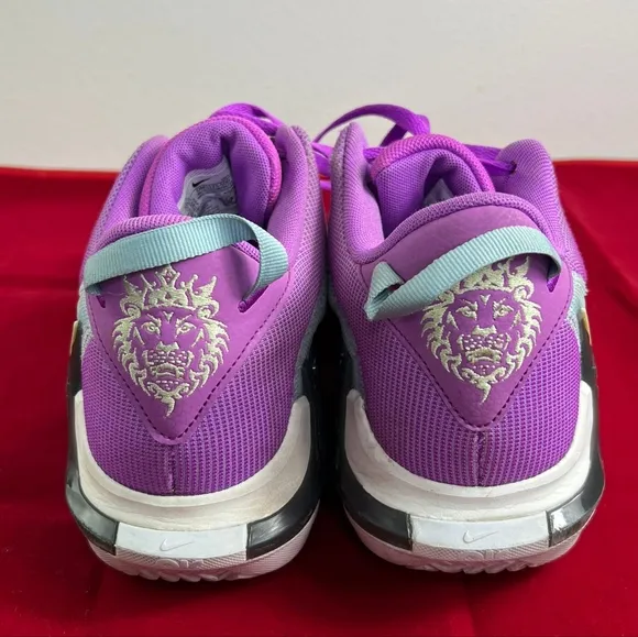 Nike Lebron Witness VII Basketball Sneakers Shoes, Purple, Sz 10.5