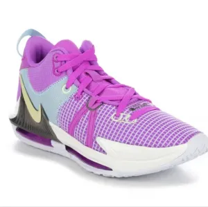 Nike Lebron Witness VII Basketball Sneakers Shoes, Purple, Sz 10.5