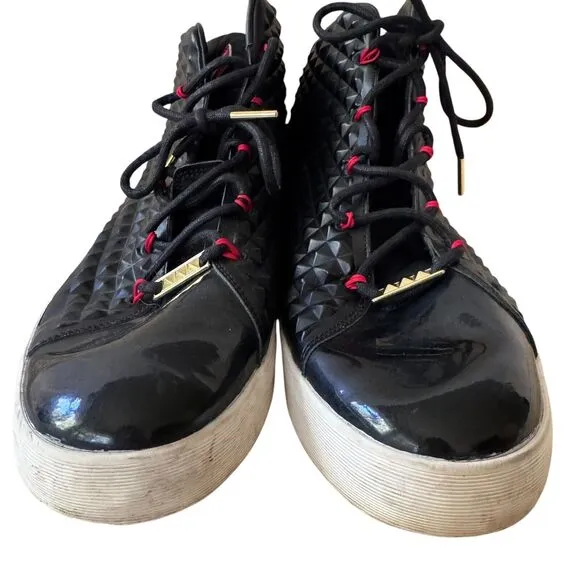 Nike Lebron XII NSW Lifestyle Black Challenge Mens Shoes Sneakers 12.5 bv