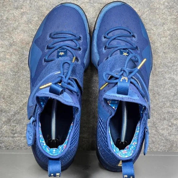 Nike Lebron XIV‎ 14 Limited Agimat Men's 13 Basketball Sneakers Navy Blue