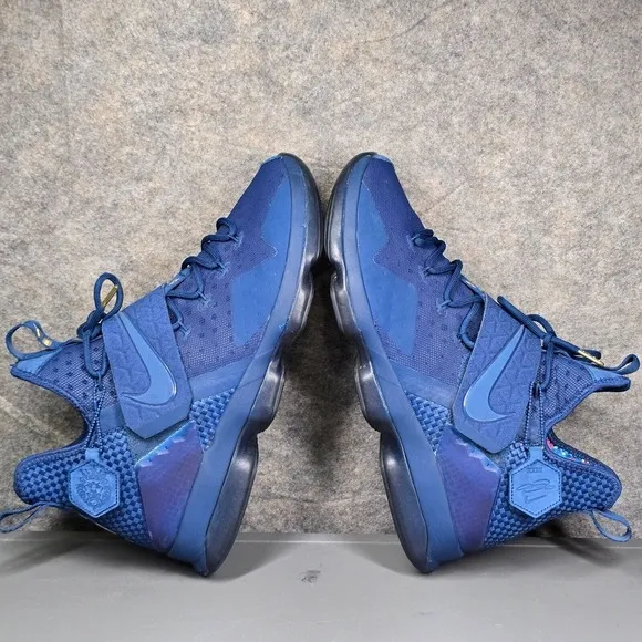 Nike Lebron XIV‎ 14 Limited Agimat Men's 13 Basketball Sneakers Navy Blue