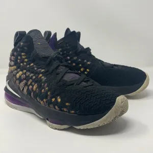 Nike LeBron XVII 17 GS Lakers EP Eggplant Youth Shoes Size 5.5Y BQ5594-004