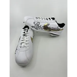Nike Lunar Cortez 2022 All Star Los Angeles Baseball Cleats CV5565-101 Size 13.5