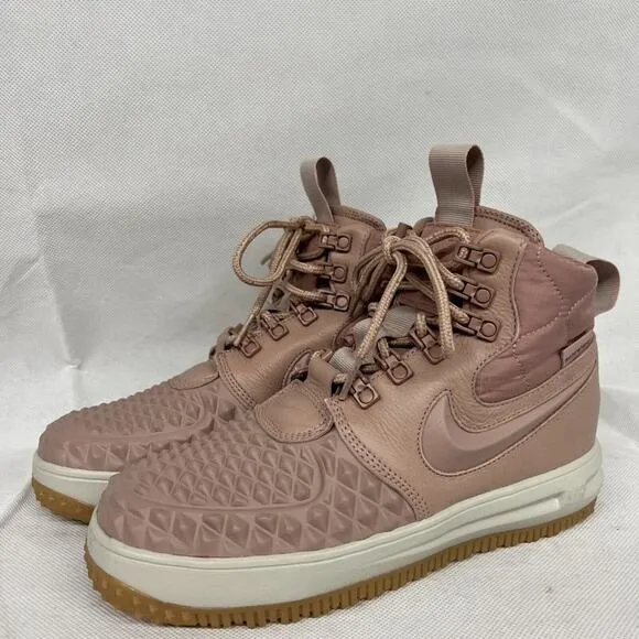 Nike Lunar Force 1 Duckboot Womens 7 Sneakerboot Particle Pink Sail AA0283-600