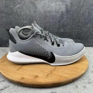 Nike Mamba Fury Shoes Mens Size 8.5 Gray Basketball Hoops Training Kobe Sneakers